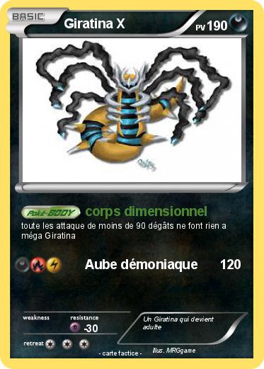Pokemon Giratina X
