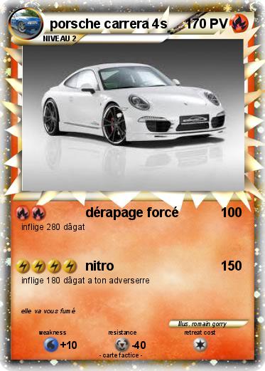 Pokemon porsche carrera 4s