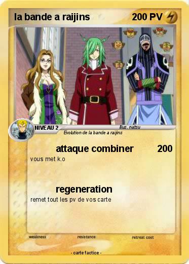 Pokemon la bande a raijins