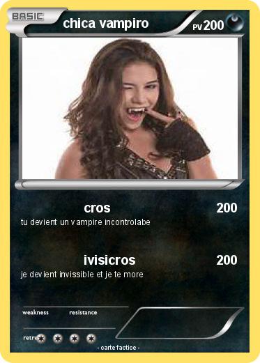 Pokemon chica vampiro