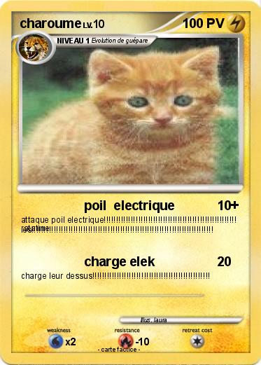 Pokemon charoume