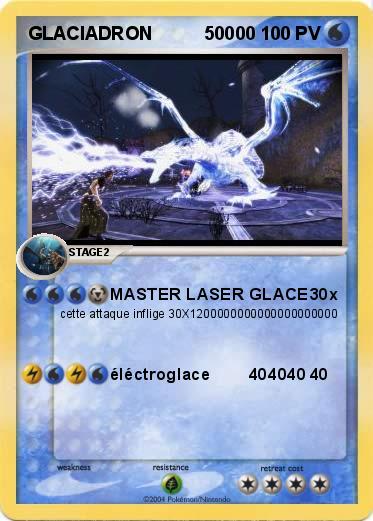 Pokemon GLACIADRON          50000
