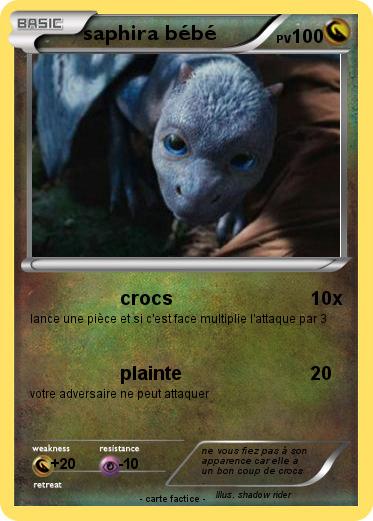 Pokemon saphira bébé