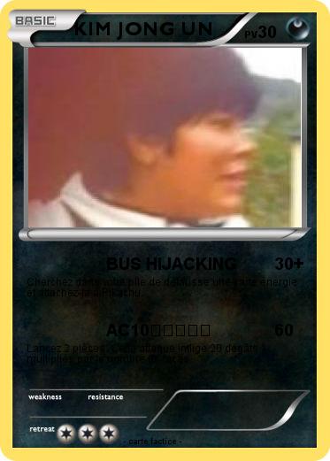 Pokemon KIM JONG UN