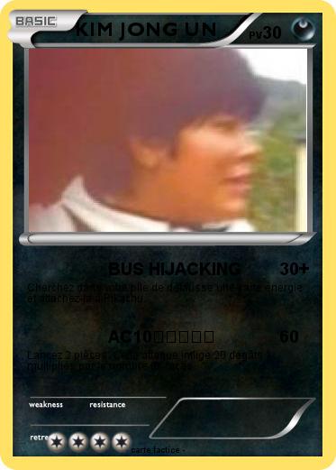 Pokemon KIM JONG UN