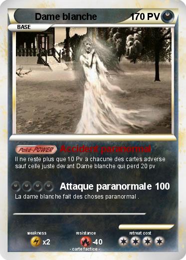 Pokemon Dame blanche
