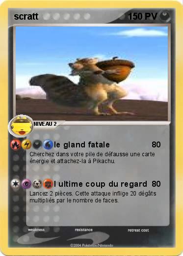 Pokemon scratt