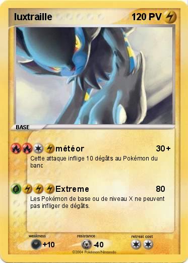 Pokemon luxtraille