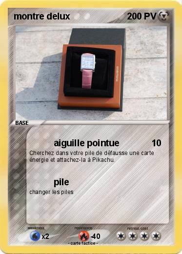 Pokemon montre delux