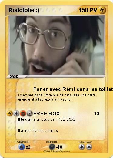 Pokemon Rodolphe :)