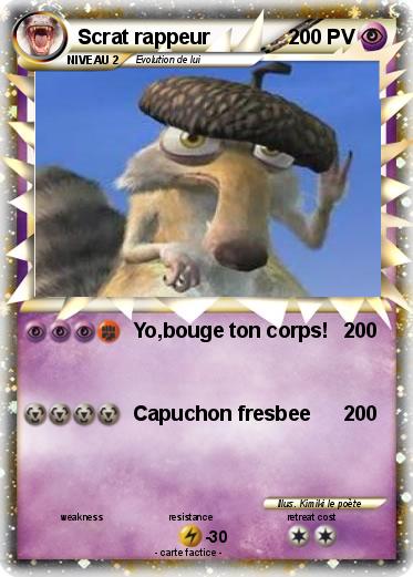 Pokemon Scrat rappeur