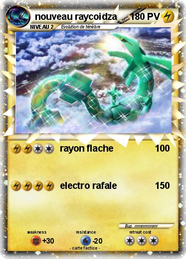 Pokemon nouveau raycoidza