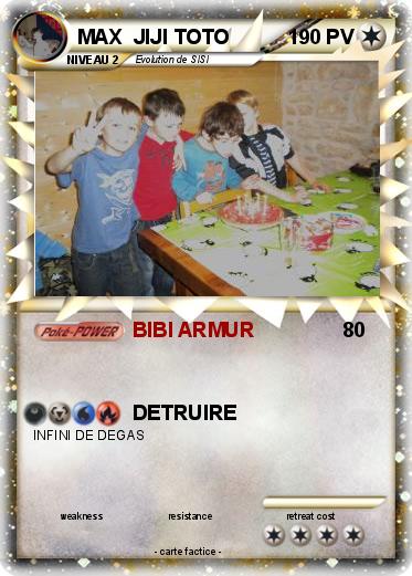 Pokemon MAX  JIJI TOTO
