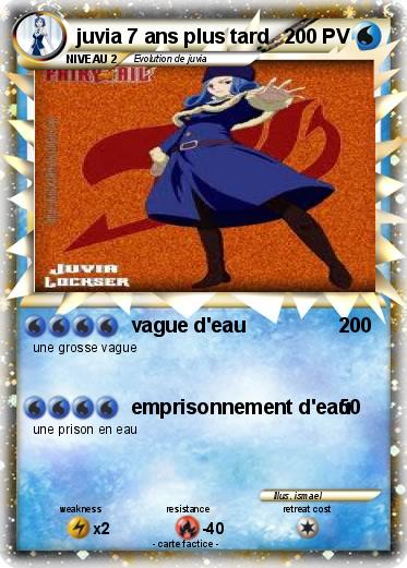 Pokemon juvia 7 ans plus tard