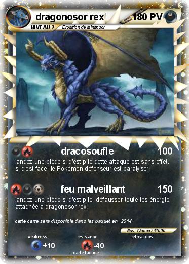 Pokemon dragonosor rex