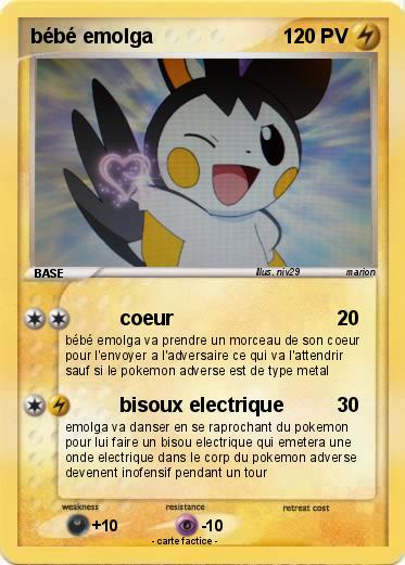Pokemon bébé emolga