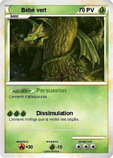 Pokemon Bébé vert