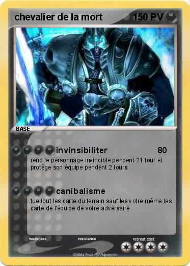 Pokemon chevalier de la mort