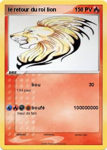 Pokemon le retour du roi lion