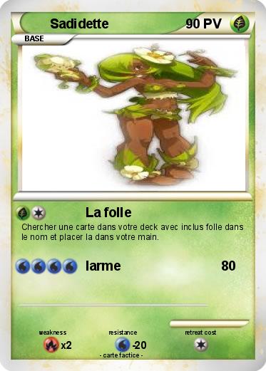 Pokemon Sadidette