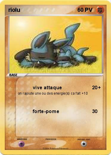 Pokemon riolu