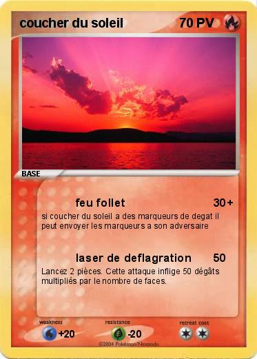 Pokemon coucher du soleil