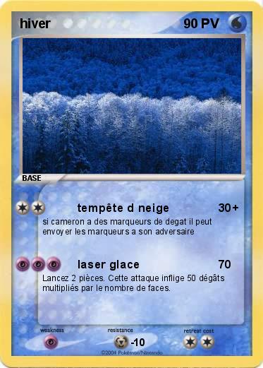 Pokemon hiver