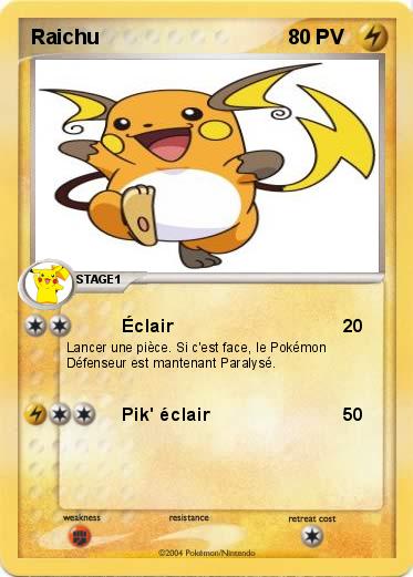 Pokemon Raichu