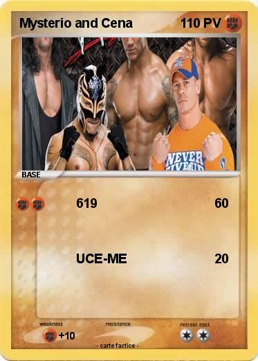 Pokemon Mysterio and Cena