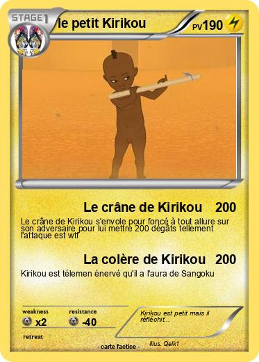 Pokemon le petit Kirikou