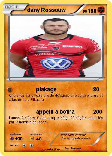 Pokemon dany Rossouw