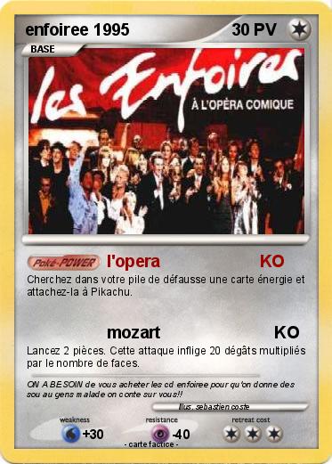 Pokemon enfoiree 1995