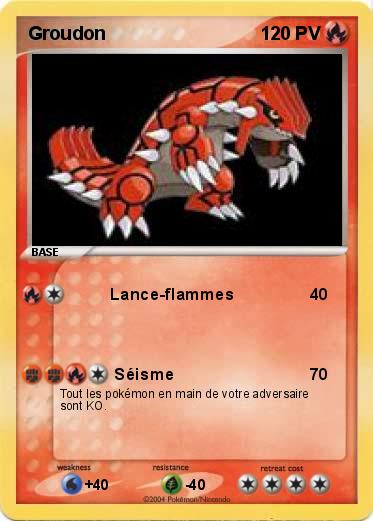 Pokemon Groudon