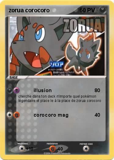 Pokemon zorua corocoro