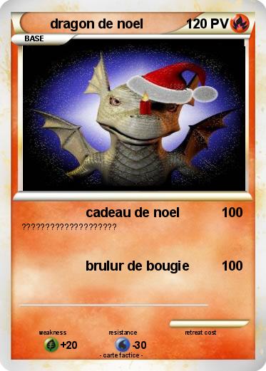 Pokemon dragon de noel