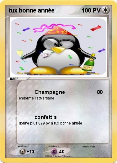 Pokemon tux bonne année