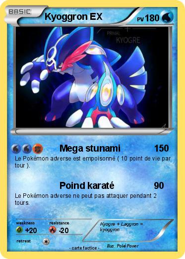 Pokemon Kyoggron EX