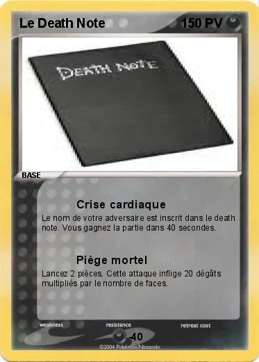 Pokemon Le Death Note