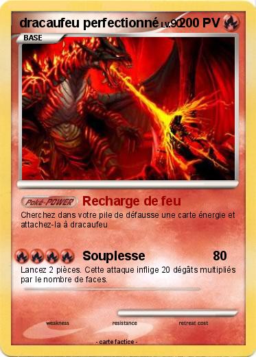 Pokemon dracaufeu perfectionné