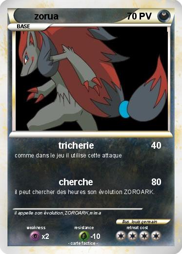 Pokemon zorua