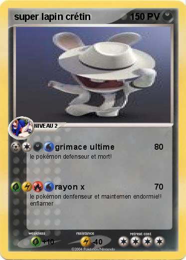 Pokemon super lapin crétin