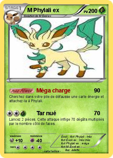 Pokemon M Phylali ex
