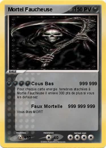 Pokemon Mortel Faucheuse                     
