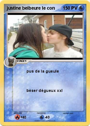 Pokemon justine beibeure le con