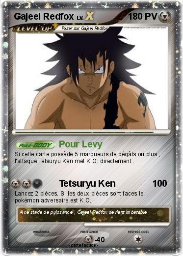 Pokemon Gajeel Redfox