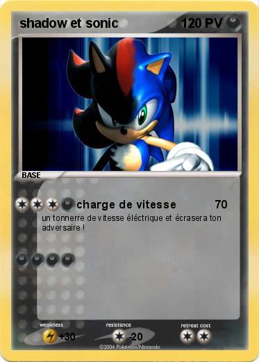 Pokemon shadow et sonic 