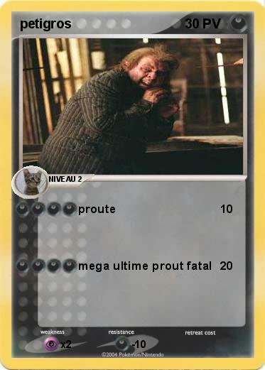Pokemon petigros