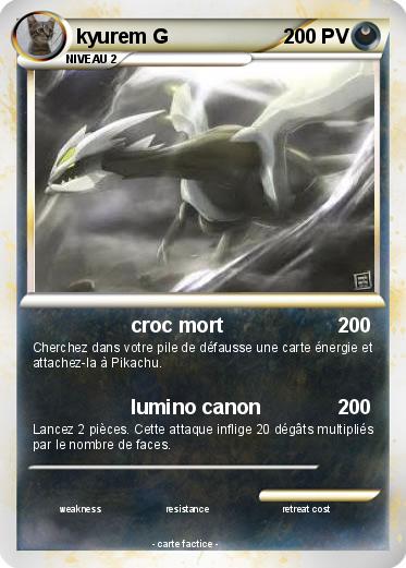 Pokemon kyurem G
