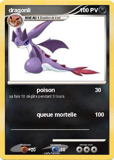 Pokemon dragonli