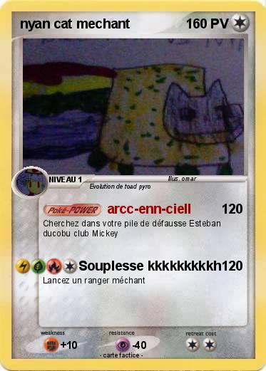 Pokemon nyan cat mechant